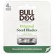 Original Steel Blades Refill Four 5-Blade Cartridges 4 cartridges with 5 blades.