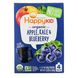 Детское пюре с яблоками капустой и голубикой органик Happy Family Organics (Inc. Twist) 4 пакета по 90 г фото