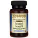 Куркумин и кокосовое масло Swanson (Curcumin & Coconut Oil) 30 капсул фото