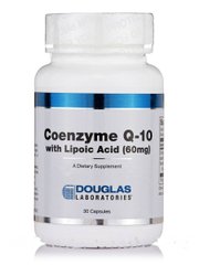 Коэнзим Q10 с липоевой кислотой Douglas Laboratories (Coenzyme Q-10 with Lipoic Acid) 30 капсул купить в Киеве и Украине