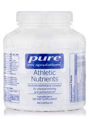(СРОК!!!) Спортивные питательные вещества Pure Encapsulations (Athletic Nutrients) 180 капсул купить в Киеве и Украине