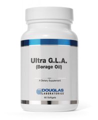 Омега-6 из семян огуречника Douglas Laboratories (Ultra G.L.A. Borage Oil) 60 гелевых капсул купить в Киеве и Украине