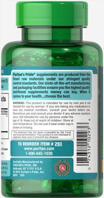 Saw Palmetto Puritans Pride 320 mg 60 capsules