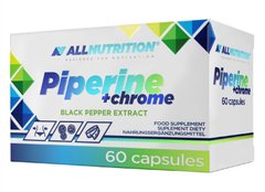 Піперин і Хром вітаміни для травлення Allnutrition (Piperine + Chrome) 60 капсул