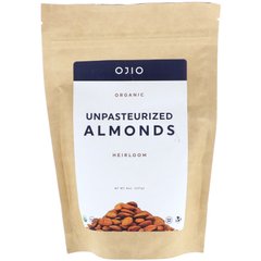 Непастеризований мигдаль органік Ojio (Unpasteurized Almonds) 227 г