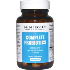 Пробіотики Dr. Mercola (Complete Probiotics) 70 млрд КУО 30 капсул