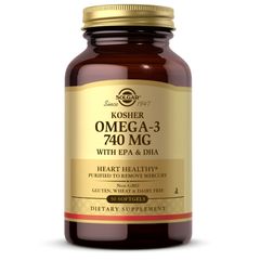 (ТЕРМІН!!!) Кошерна Омега 3 Solgar (Kosher Omega-3) 675 мг 50 м'яких капсул