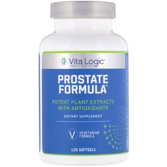 Здоров'я простати для чоловіків Vita Logic (Prostate Formula) 120 гелевих капсул