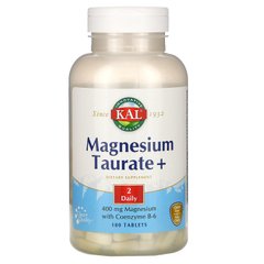 Таурат магния + KAL (Magnesium Taurate+) 400 мг 180 таблеток купить в Киеве и Украине