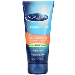 Noxzema, Ultimate Clear, щоденний очищувальний засіб без олії для глибоких пор, 6 унцій (170 г)