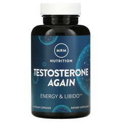 MRM, Testosterone Again, енергія та лібідо, 60 веганських капсул