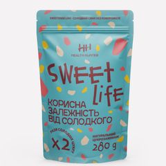 Заменитель сахара на основе эритрита, инулина и стевии Health Hunter (Sweet Life) 280 г купить в Киеве и Украине