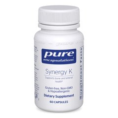 Вітамін К Pure Encapsulations (Synergy K) 60 капсул