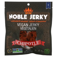 Noble Jerky, Веганское вяленое мясо, Chipotle, 2,47 унции (70 г) купить в Киеве и Украине