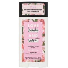 Доглядований дезодорант, «олія мурумуру і троянда», Love Beauty and Planet, 83,5 г