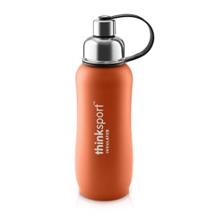Thinksport, герметичная бутылка для спортсменов, оранжевая, Think, 25 унций (750 мл) купить в Киеве и Украине