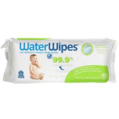 WaterWipes, текстуровані дитячі серветки, 60 серветок