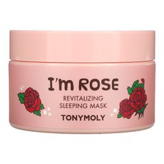 Tony Moly, I'm Rose, маска для сну, що відновлює, 3,52 унції (100 г)