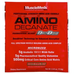 Амінокислоти, Amino Decanate, кавун, MuscleMeds, 12,6 г