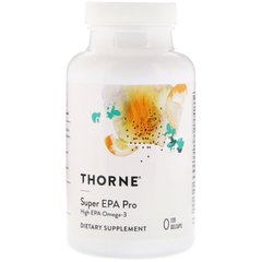 Концентрат Омега-3 Thorne Research (Super EPA Pro) 650 мг 120 капсул