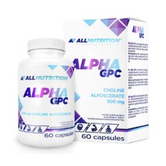 Альфа ГПЦ Allnutrition (Alpha GPC) 60 капсул