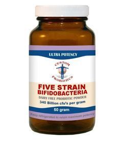 Бифидобактерии пробиотик 5 штаммов Custom probiotics (Five Strain Bifidobacteria) 50 г купить в Киеве и Украине