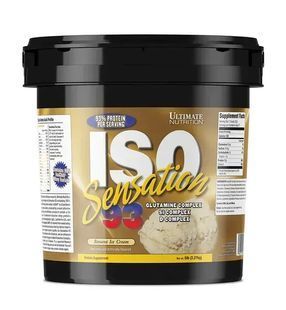 Протеїн Ultimate Nutrition (Iso Sensation) 2.3 кг, Смачне бананове морозиво