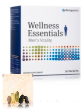 Чоловічі мультивітаміни Metagenics (Wellness Essentials Men's Vitality) 30 пакетиків