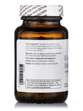 Селен та Вітамін Е Metagenics (E-400 Selenium) 60 таблеток