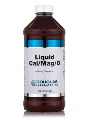 Кальцій Магній Вітамін Д3 Douglas Laboratories (Liquid Cal/Mag/D) 450мл