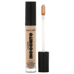 wet n wild, MegaLast, Incognito, All-Day Full-Coverage Concealer, 1111904 Medium Neutral, 0.18 fl oz (5.5 ml) купить в Киеве и Украине