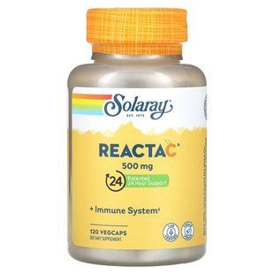 Вітамін C Solaray (Reacta-C) 500 мг 120 капсул