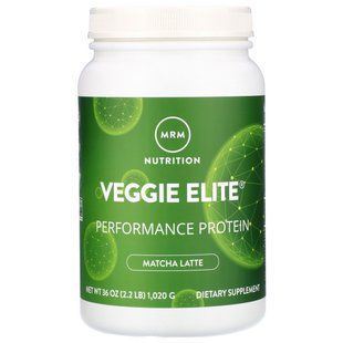 Plant protein for vegans latte Matcha MRM (Elite Performance Protein) 1020 g