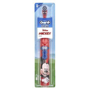 Oral-B, Battery Toothbrush, Soft, 3+Years, Disney Junior Mickey, 1 Toothbrush купить в Киеве и Украине