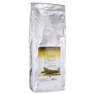 Органический кофе тонкого помола Хаус Бленд - средний, House Blend Fine Ground Organic Coffee - Medium, Swanson, 454 грам купить в Киеве и Украине