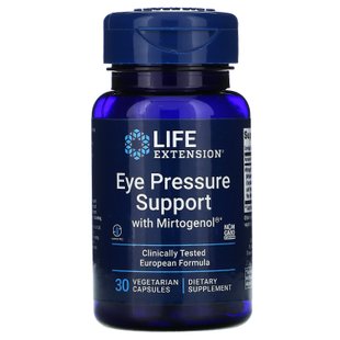 Поддержка Глазного Давления Life Extension (Pressure Support with Mirtogenol) 30 капсул купить в Киеве и Украине