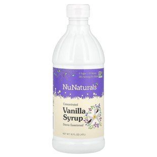 Vanilla syrup sweetener