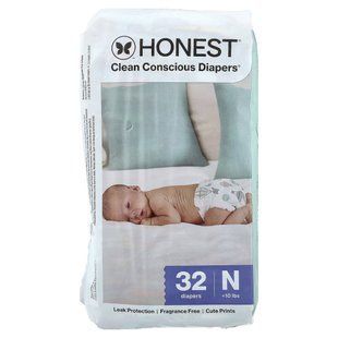 The Honest Company, Clean Conscious Diapers&reg; для новорожденных, 
