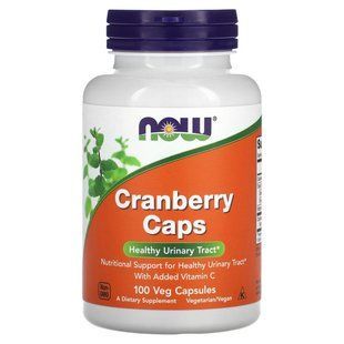 Клюква Now Foods (Cranberry Caps) 100 растительных капсул купить в Киеве и Украине