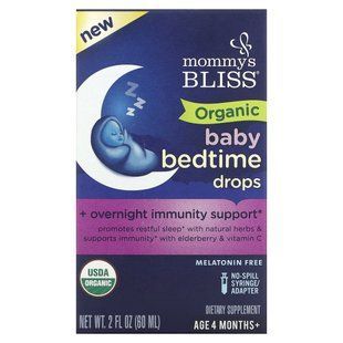 Organic drops for children from 4 months Mommys Bliss 60 ml