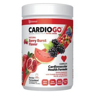 Комплекс для здоровья сердечно-сосудистой системы Bionox (CardioGO Complex) вкус ягоды 420 г купить в Киеве и Украине