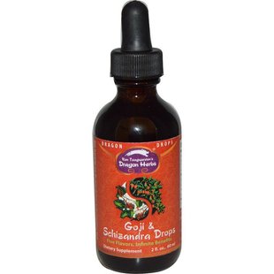 Годжи и лимонник настойка Dragon Herbs (Goji & Schizandra) 60 мл купить в Киеве и Украине