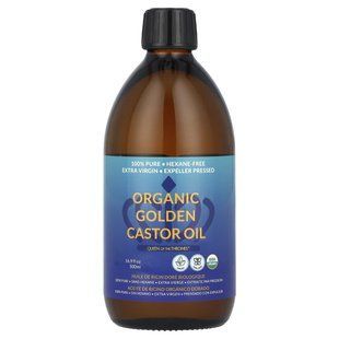 Queen of the Thrones, Organic Golden Castor Oil, 16.9 fl oz (500 ml) купить в Киеве и Украине