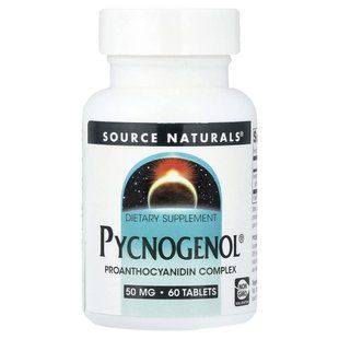 Source Naturals, Pycnogenol&reg; , 50 mg, 60 Tablets