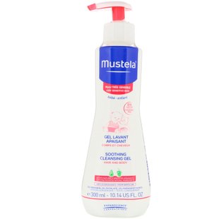 Очищающий и успокаивающий крем, для очень нежной кожи малыша, Mustela, 10,14 ж. унц. (300 мл) купить в Киеве и Украине