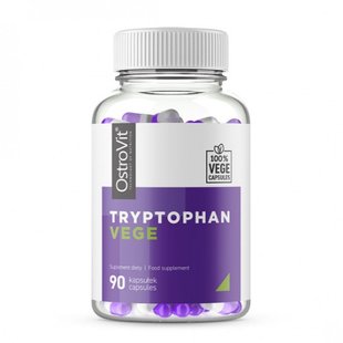 Вегетарианский триптофан OstroVit (TRYPTOPHAN VEGE) 90 капсул купить в Киеве и Украине