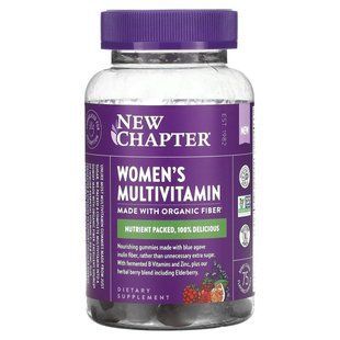 New Chapter, Мультивитамины для женщин, со вкусом ягод и цитрусовых, 75 жевательных таблеток купить в Киеве и Украине