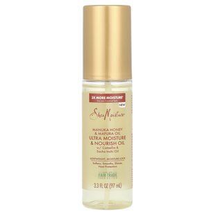 SheaMoisture, ультразволожувальна й живильна олія, мед манука й олія мафури, 97 мл (3,3 рідк. унції)