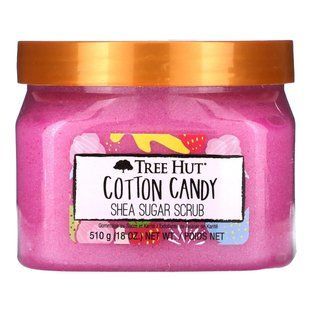 Tree Hut, Shea Sugar Scrub, Cotton Candy, 18 oz (510 g) купить в Киеве и Украине