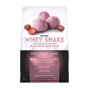Syntrax, Whey Shake, 2,3 kg, strawberry shake